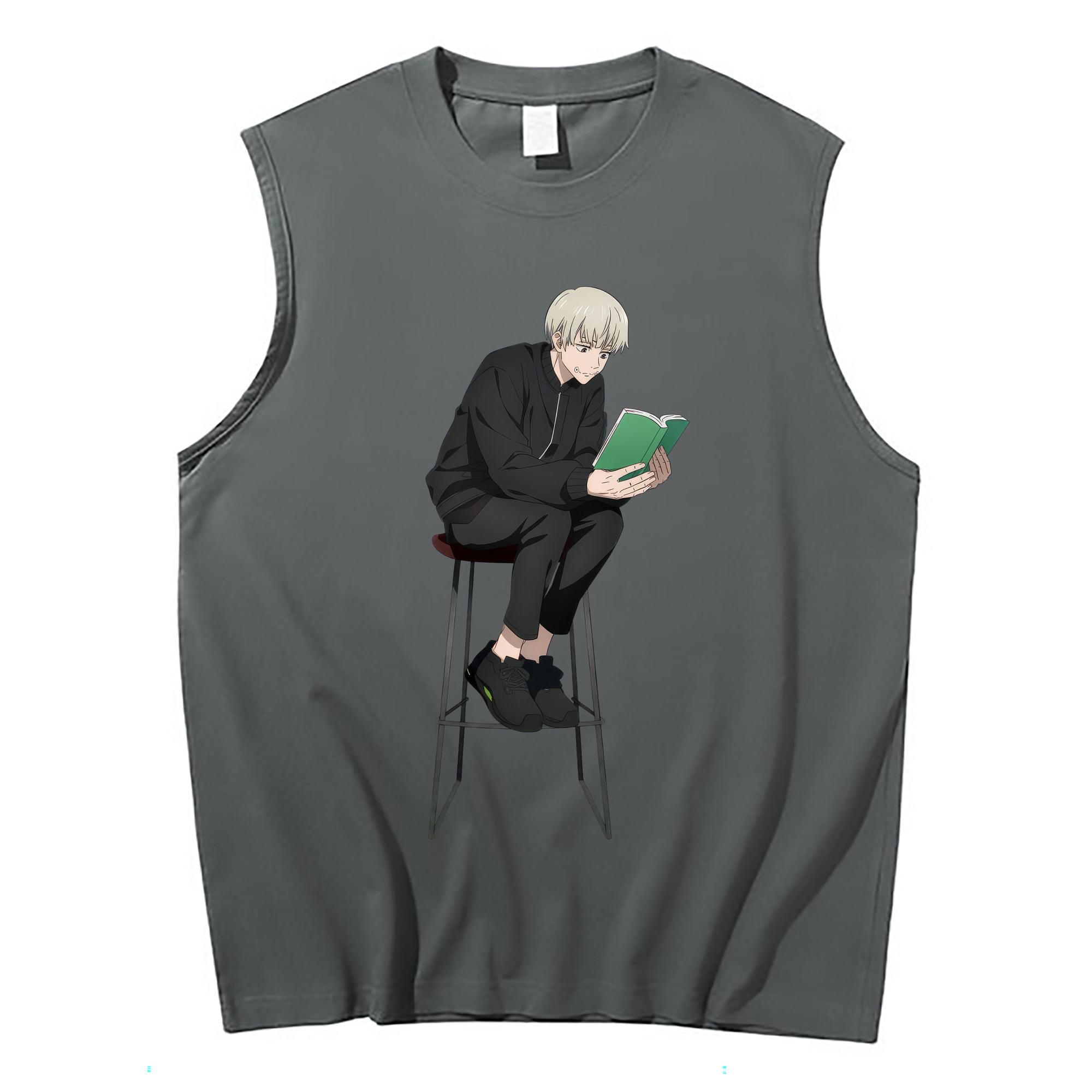 （画像用） 呪術廻戦 Jujutsu Kaisen コットン100％タンクトップ（フロントプリント）